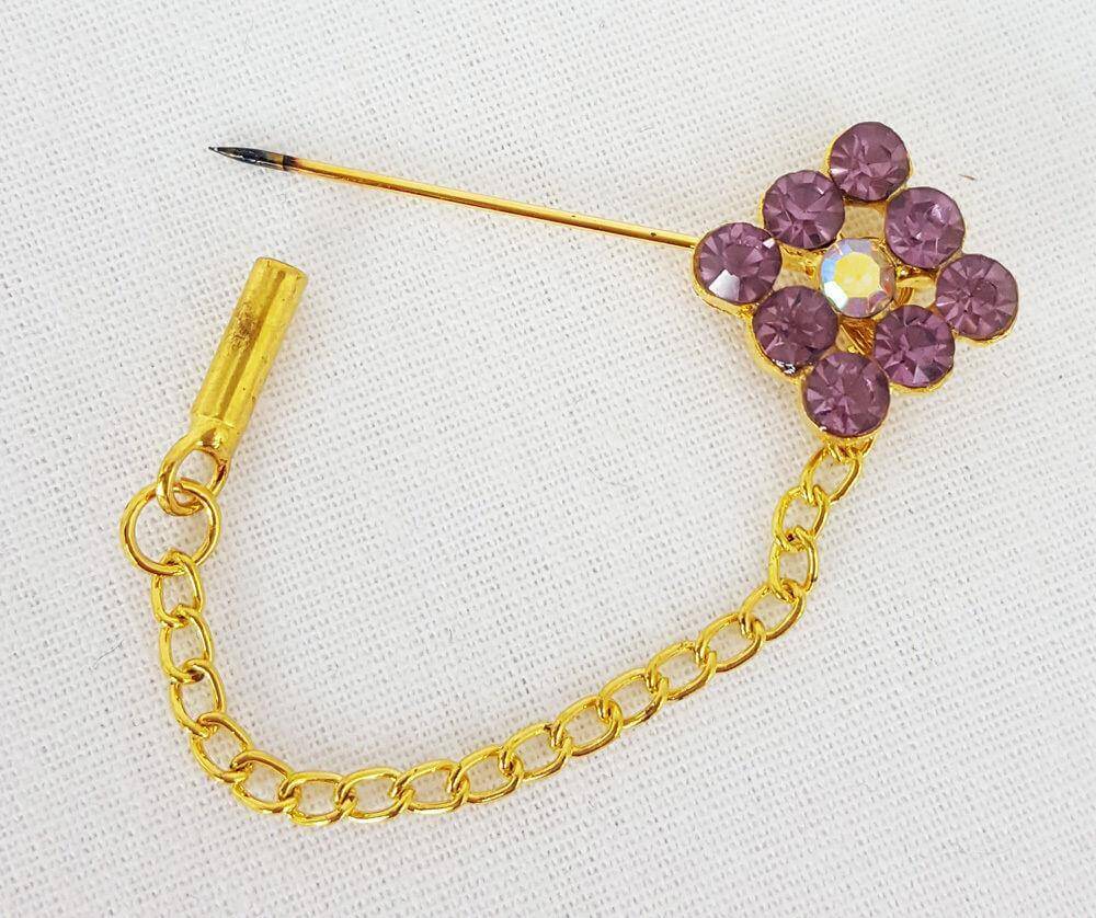 New Islamic Beautiful Brooch Hijab Scarf Hat SaftyPin Rhinestones lot - Arabian Shopping Zone