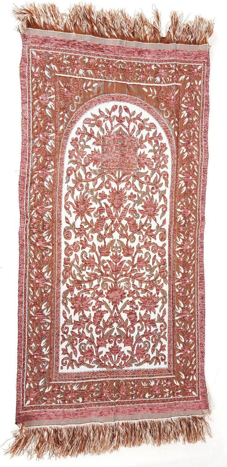 Egyptian Children Islamic Prayer Rug Namaz Carpet 67x34cm(25*13") - Arabian Shopping Zone