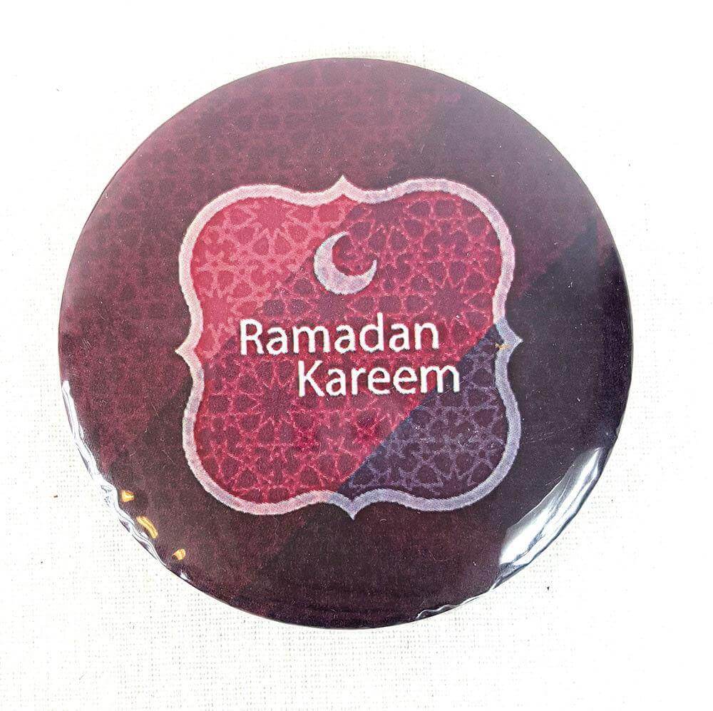 Muslim BADGE BUTTON PIN "Eid Mubarak" (Big Size 2.25inch/58mm) ISLAM GIFT - Arabian Shopping Zone