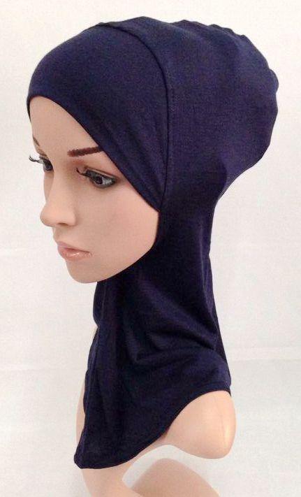 Women's Under Scarf Hat Cap Bone Bonnet Hijab Islamic Neck Cover Muslim - Arabian Shopping Zone