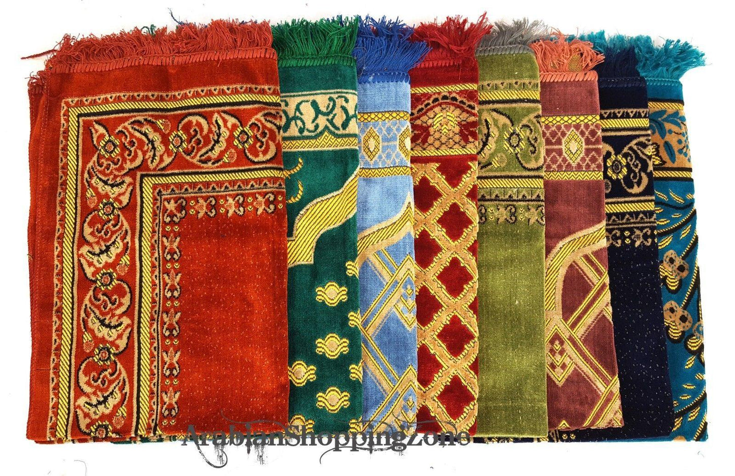 Turkish Soft Islamic Muslim Prayer Rug Namaz Carpet 110x70cm (43*27inch) - Arabian Shopping Zone