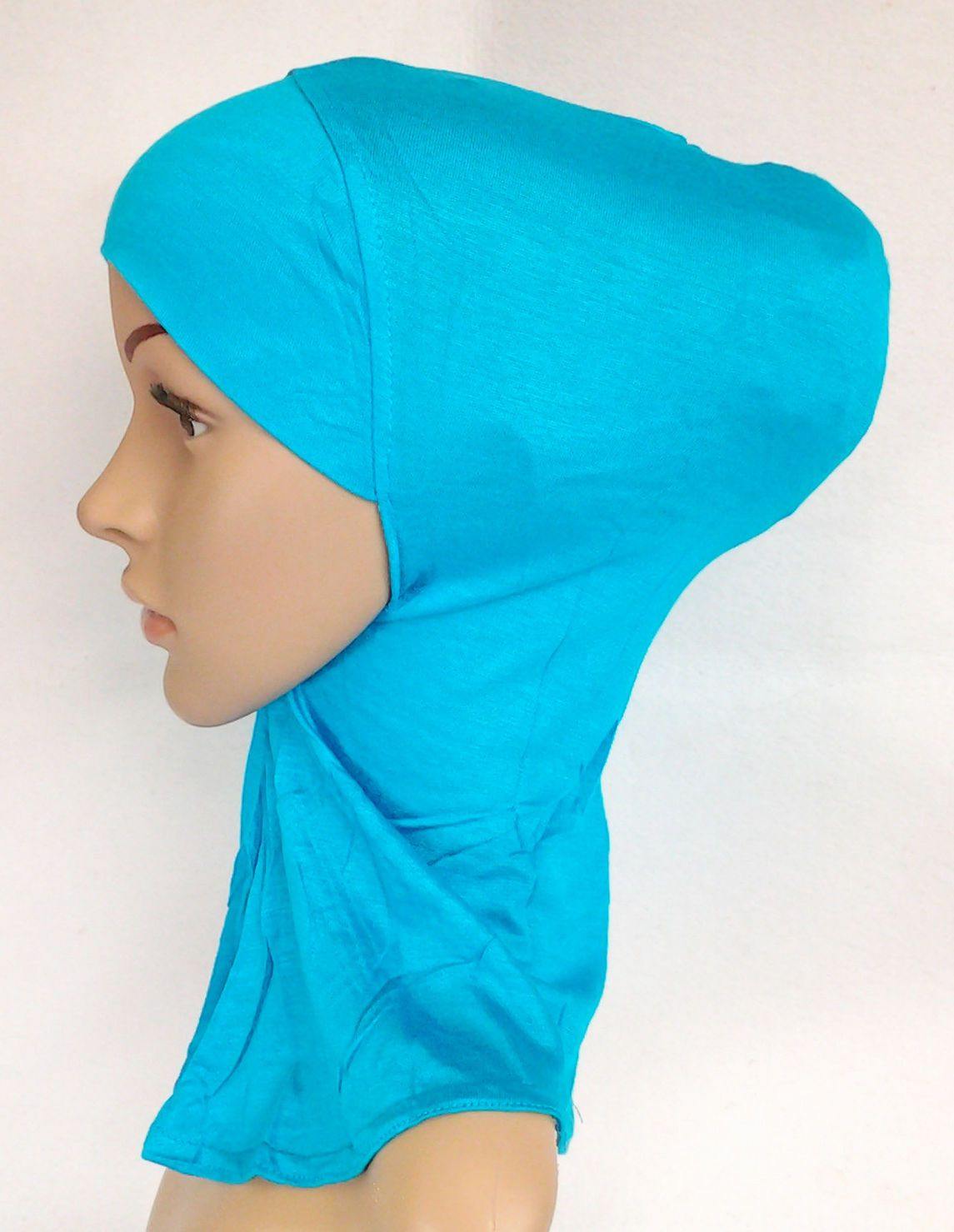 Women's Under Scarf Hat Cap Bone Bonnet Hijab Islamic Neck Cover Muslim - Arabian Shopping Zone