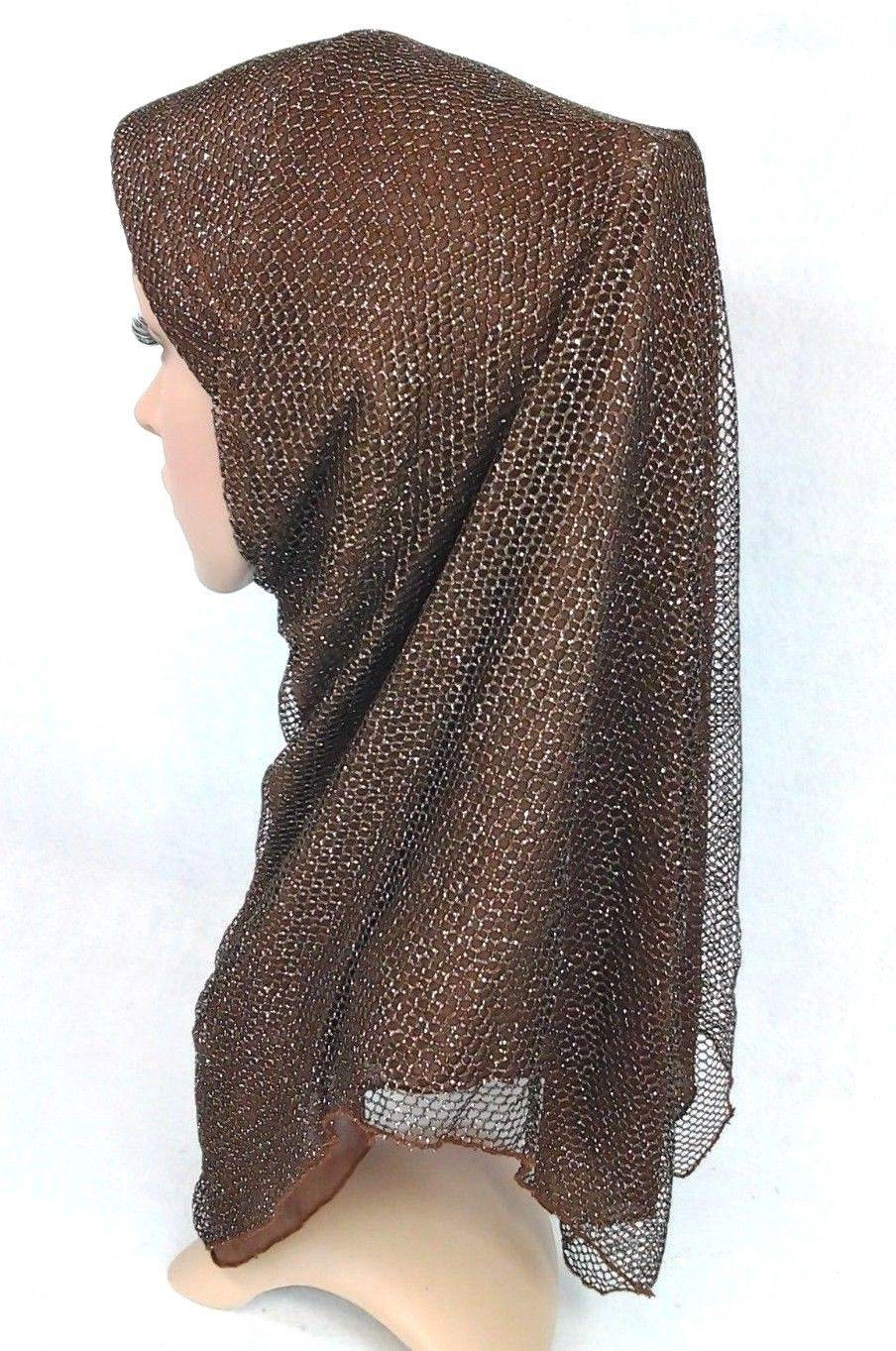 Muslim Hijab Islamic Soft Mesh Hijab/MaxiScarf/ Wrap/Shawl/Slip-on - Arabian Shopping Zone