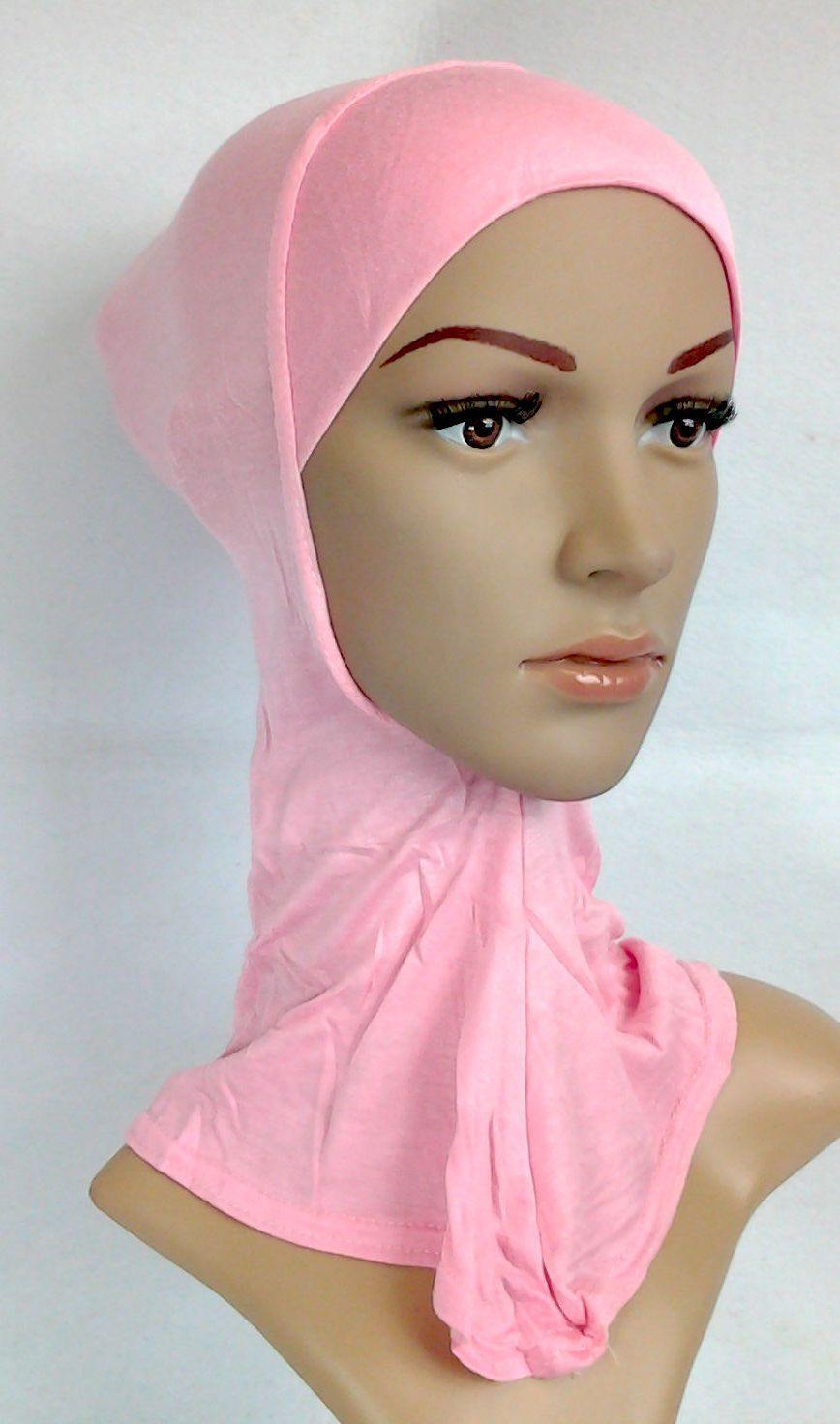 Women's Under Scarf Hat Cap Bone Bonnet Hijab Islamic Neck Cover Muslim - Arabian Shopping Zone