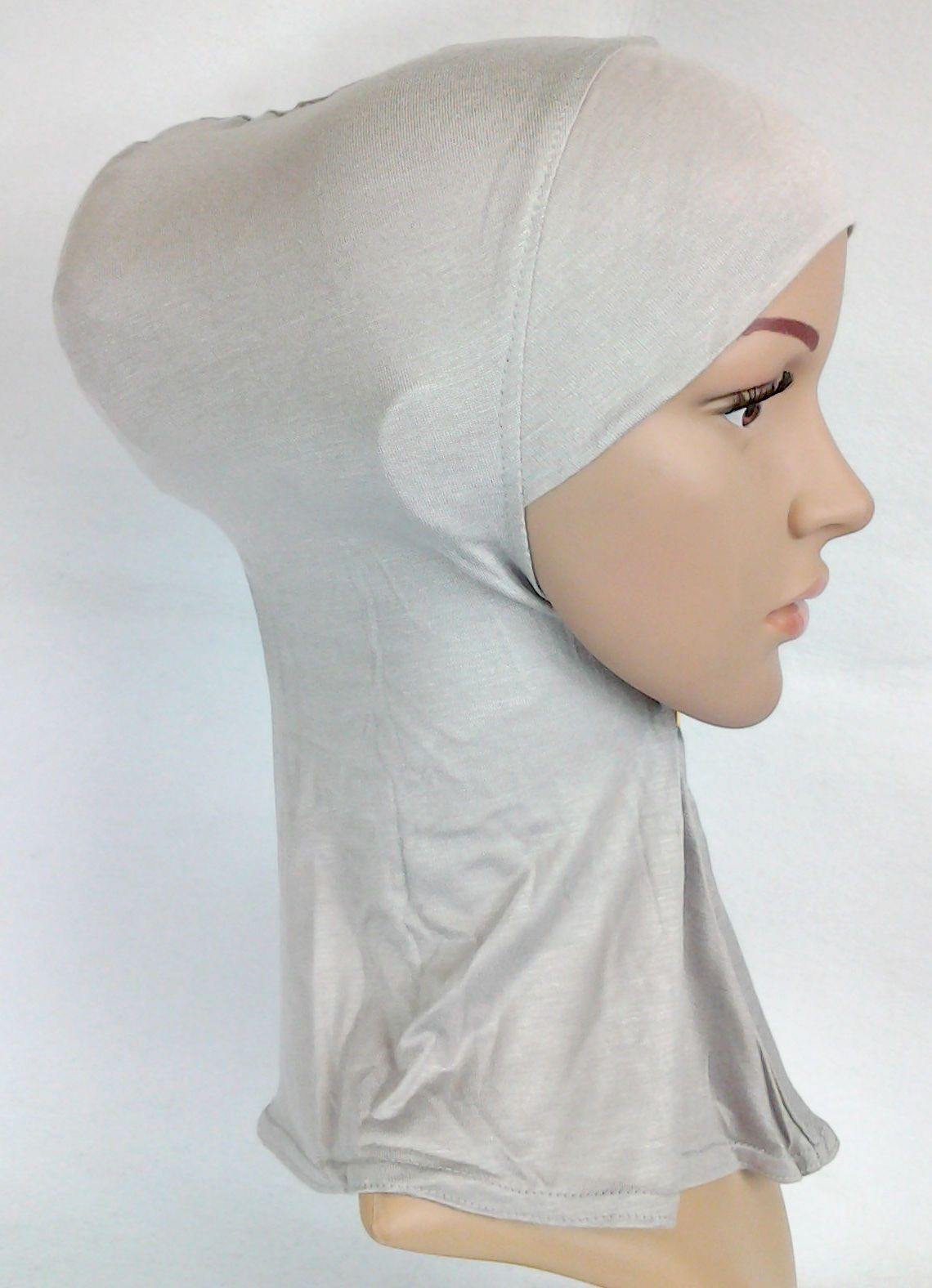 Women's Under Scarf Hat Cap Bone Bonnet Hijab Islamic Neck Cover Muslim - Arabian Shopping Zone