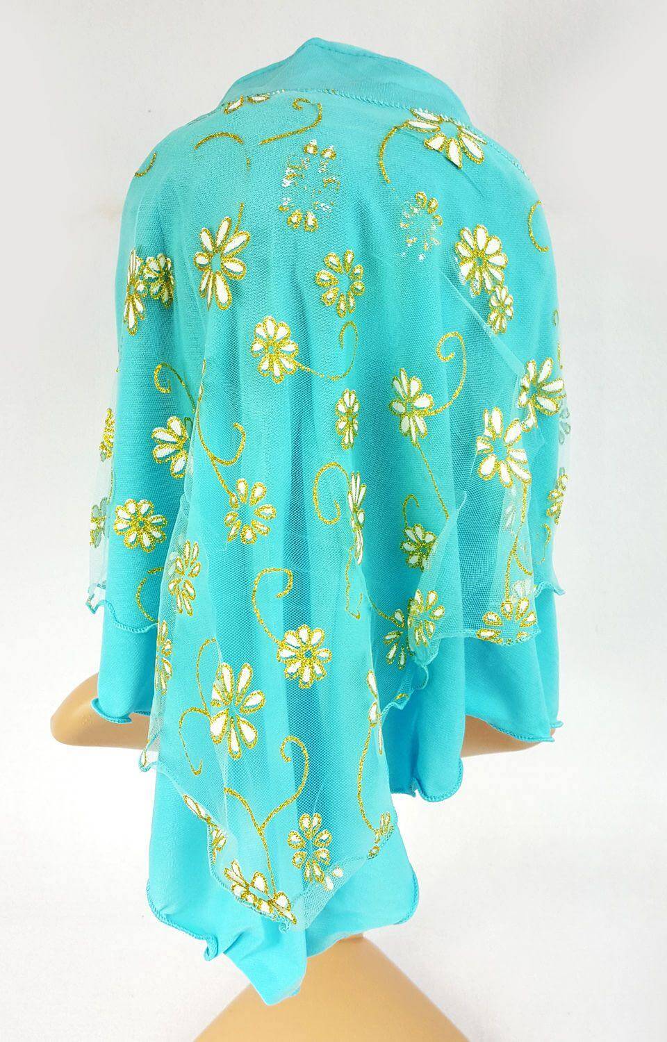 NEW Crystal Hemp Toddler Children Kids Hijab Islamic Scarf Shawls 2-8T - Arabian Shopping Zone
