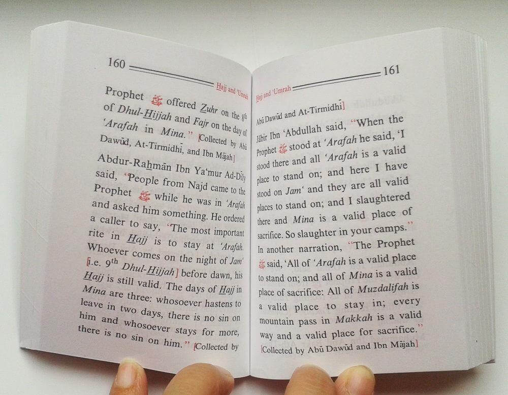 HAJJ AND UMRAH (English) RULES & SUPPLICATIONS from Dar-Alsalam Pocket Size - Arabian Shopping Zone