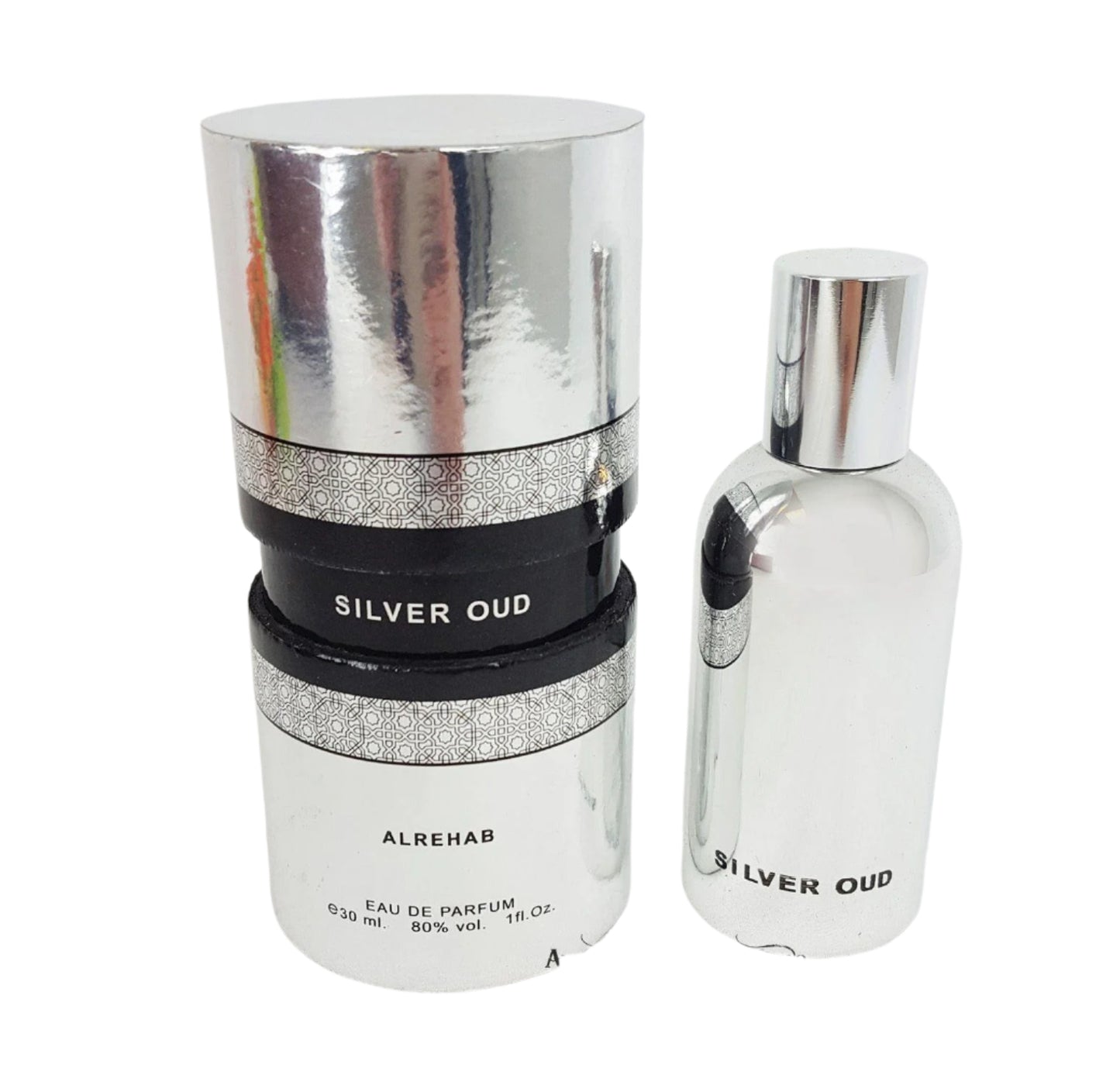 Silver Oud Perfume Spray 30ml EDP - Arabian Shopping Zone