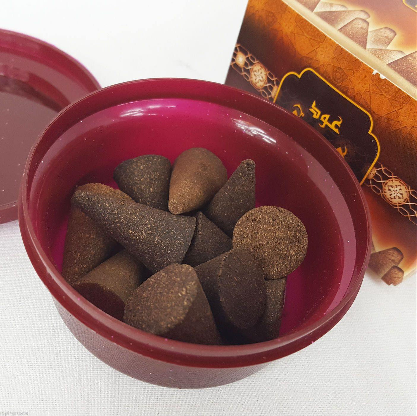 OUD HARAMY Perfume Incense Cones Saudi Arabian Mabkharat AL-Khaleej بخور - Arabian Shopping Zone