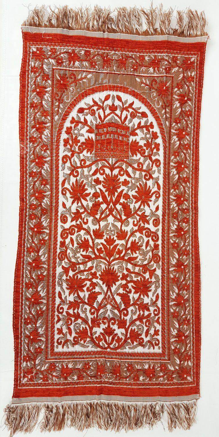 Egyptian Children Islamic Prayer Rug Namaz Carpet 67x34cm(25*13") - Arabian Shopping Zone
