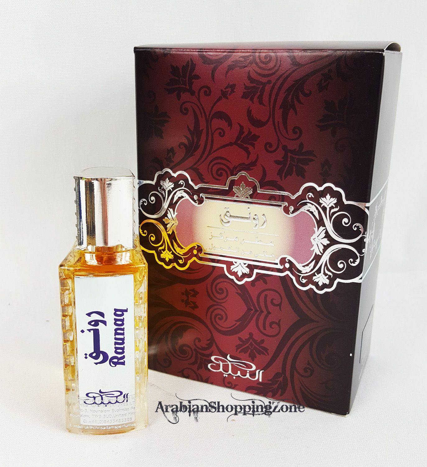 RAUNAQ by Nabeel 20ml Concentrated Oil Perfume Free from Alcohol - Arabian Shopping Zone