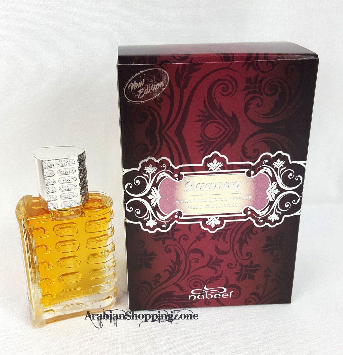 RAUNAQ by Nabeel 20ml Concentrated Oil Perfume Free from Alcohol - Arabian Shopping Zone
