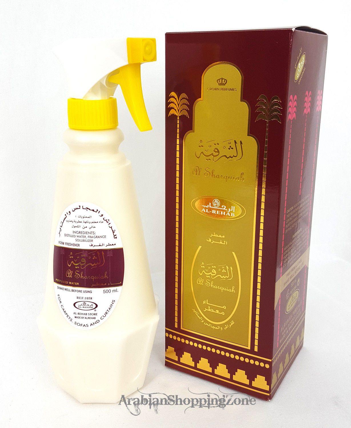 AL Rehab Room Freshener Spray 500ML Arab Fragrance Water Base 25 Types - Islamic Shop