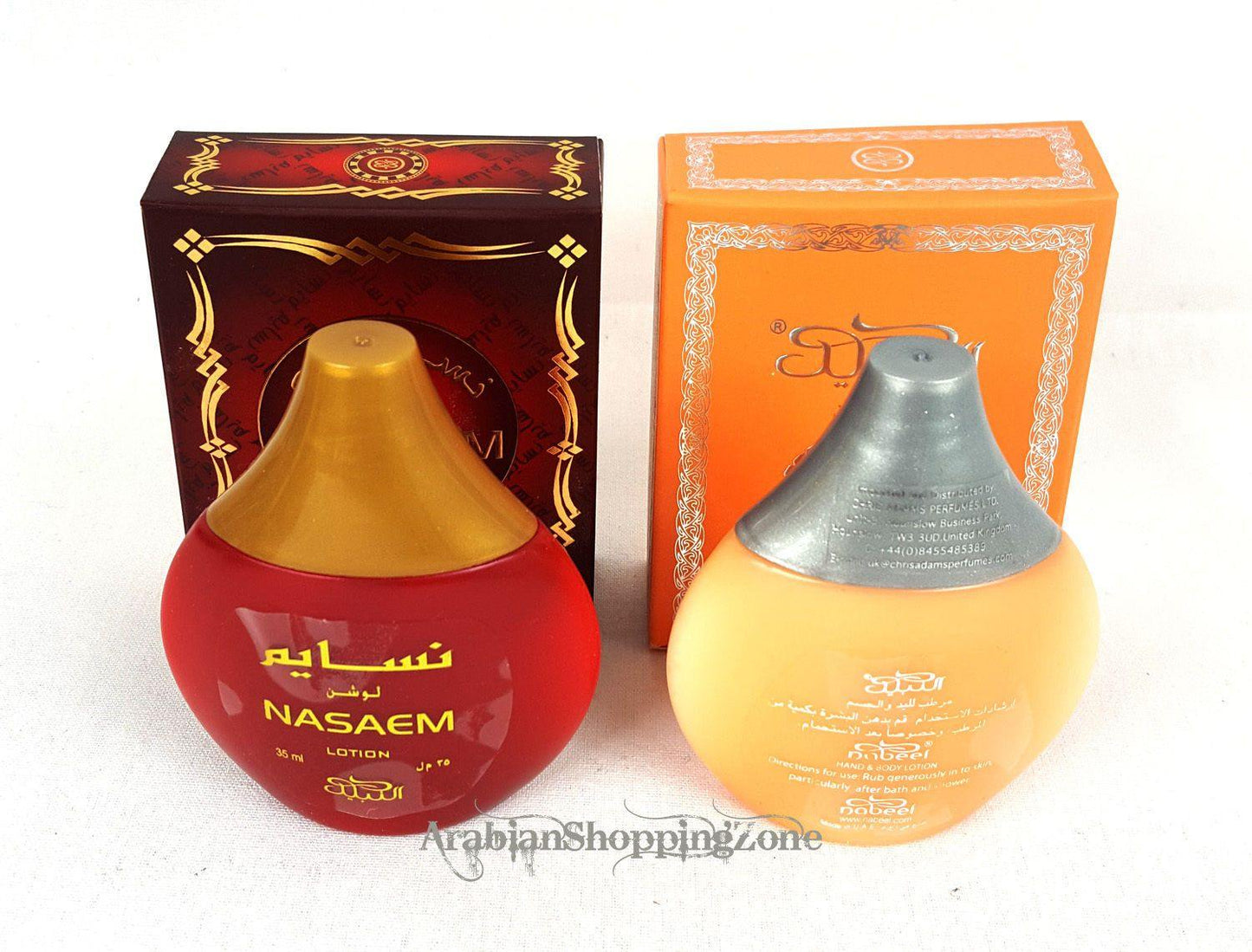 NEW NABEEL (TOUCH ME)/NASAEM HAND & BODY LOTION 35ML - Arabian Shopping Zone