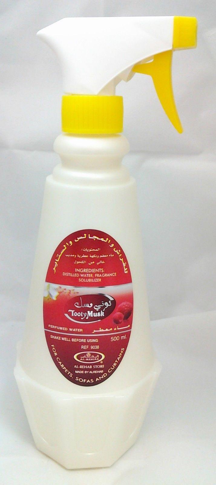 AL Rehab Room Freshener Spray 500ML Arab Fragrance Water Base 25 Types - Islamic Shop
