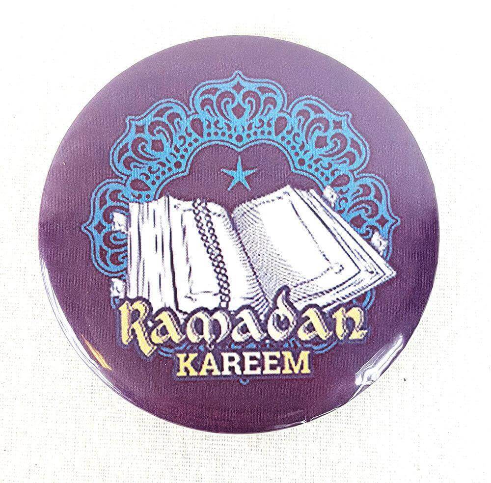 Muslim BADGE BUTTON PIN "Eid Mubarak" (Big Size 2.25inch/58mm) ISLAM GIFT - Arabian Shopping Zone