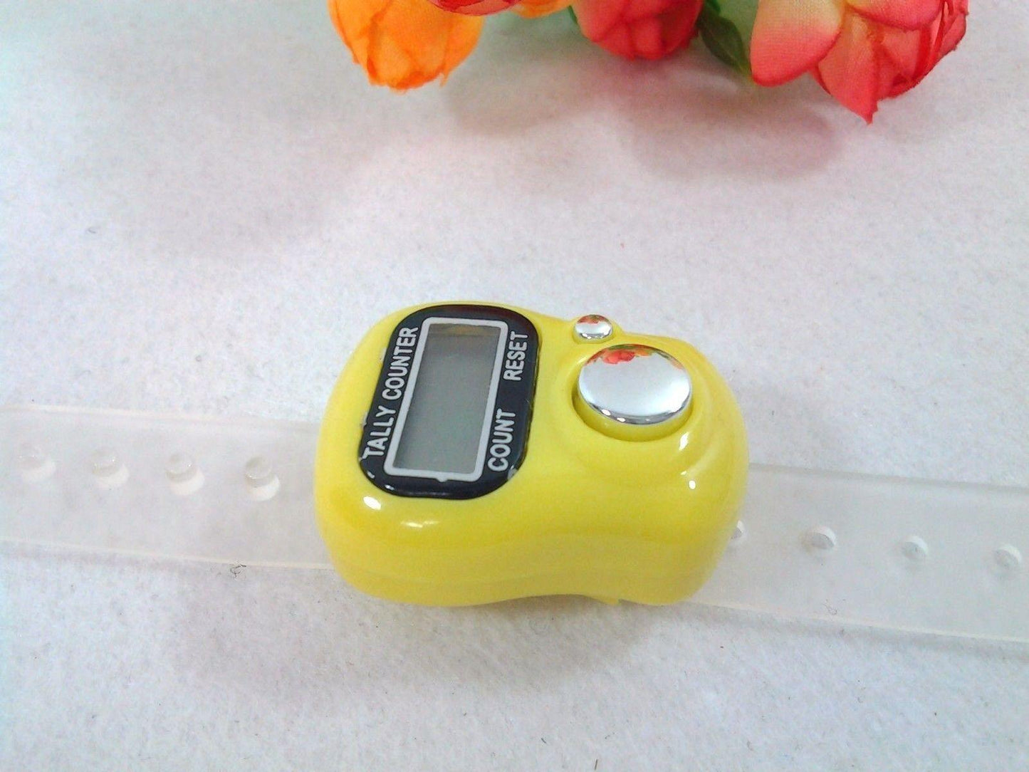 12-color-option Finger Hand Held Digital 5-Digit LCD Tally Counter Tasbeeh - Islamic Shop