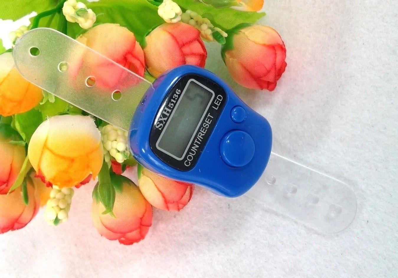 5-Digit Muslim Digital Finger Tasbeeh Counter Masbaha with LED (MiniTorch) - Islamic Shop