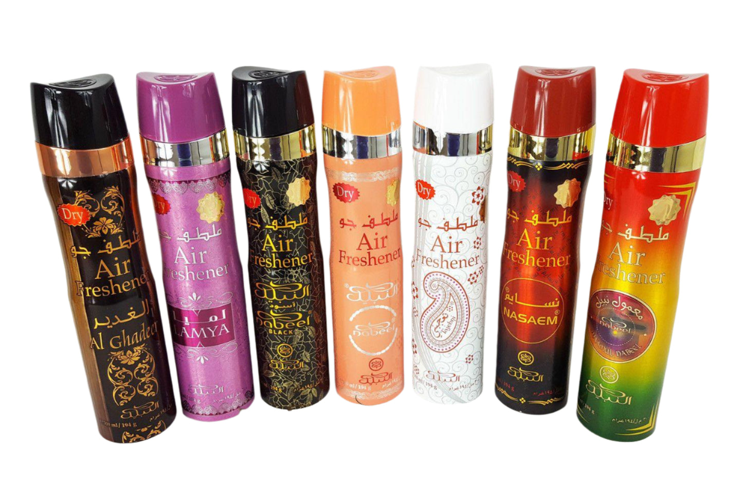 Nabeel Air Fresheners 300ml 7-Types wholesale - Arabian Shopping Zone