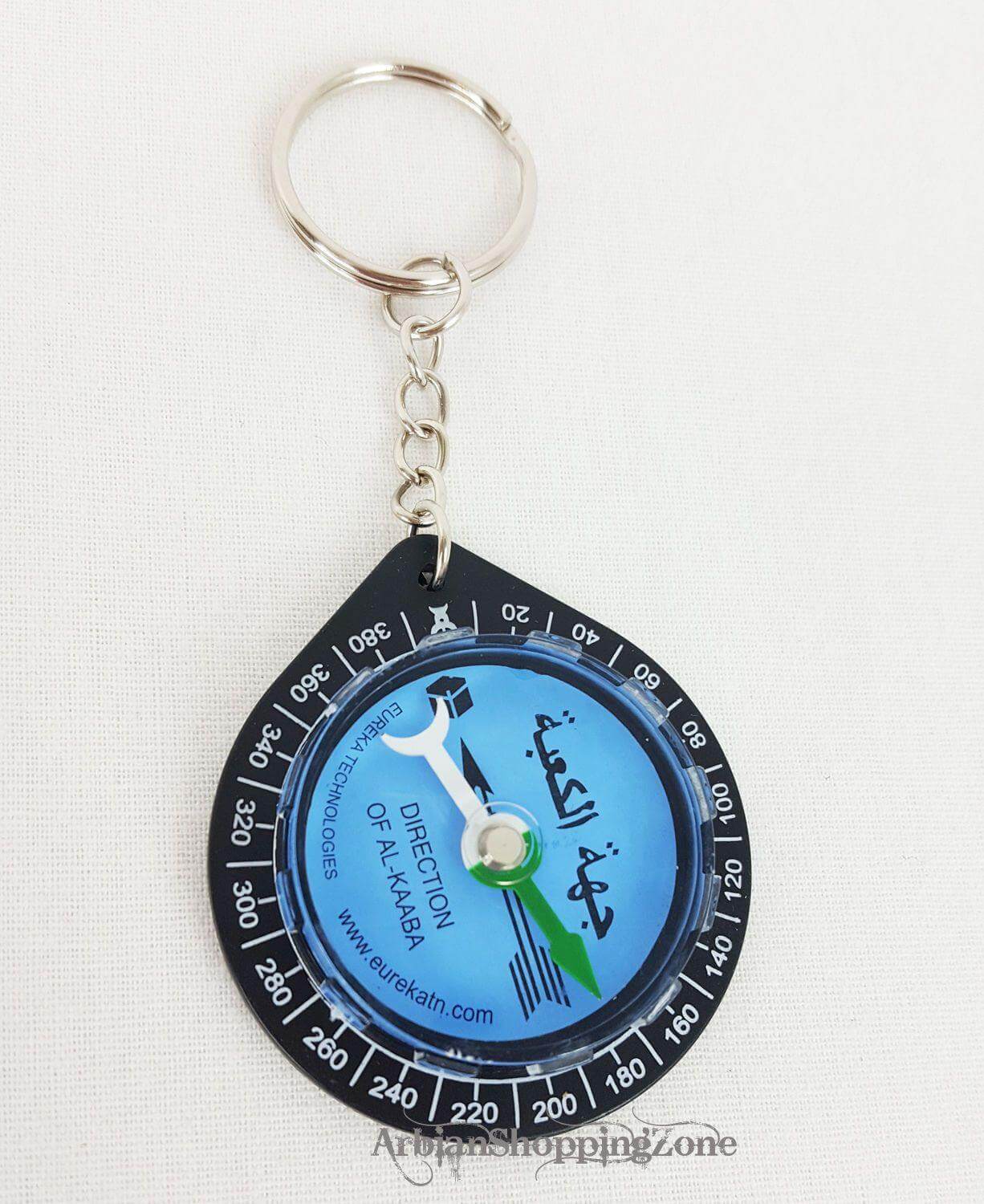 Keyring Qibla Finder Qibla Compass Direction Finder Mecca Islamic - Arabian Shopping Zone