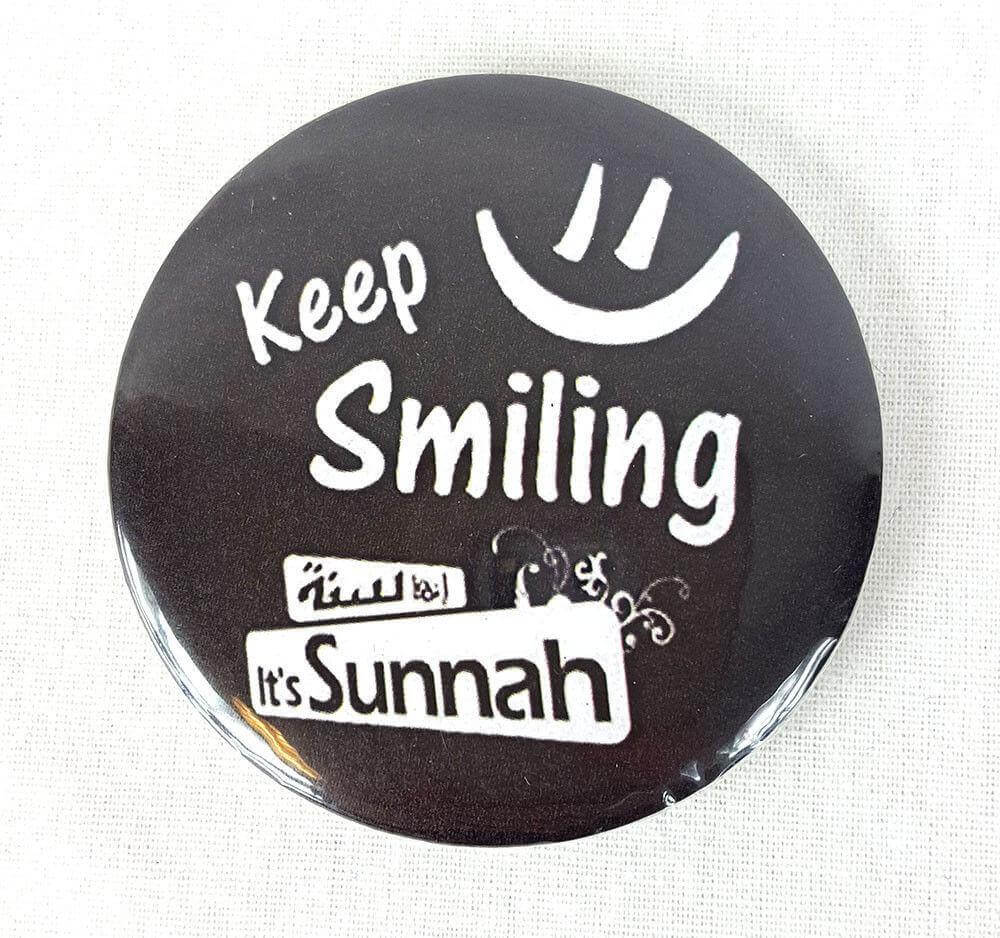 Muslim BADGE BUTTON PIN "Eid Mubarak" (Big Size 2.25inch/58mm) ISLAM GIFT - Arabian Shopping Zone