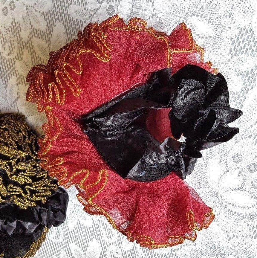Hijab Khaleeji Volumizer Scrunchie Large Maxi Flower Hair Tie Bun Scarf - Arabian Shopping Zone