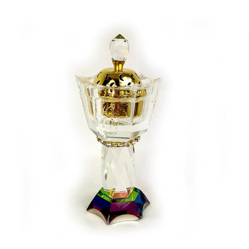 Crystal Incense Burner 018 Large - Arabian Shopping Zone