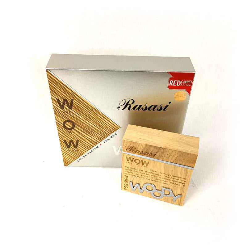 Woody WOW Men 60ml Eau De Parfum by Rasasi – Arabian Shopping Zone