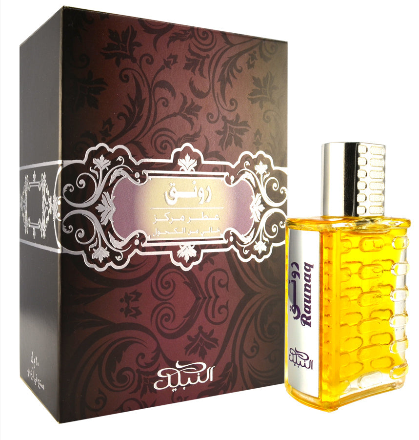 عطر زيتي مركز روناق 20 مل خالي من الكحول من نبيل