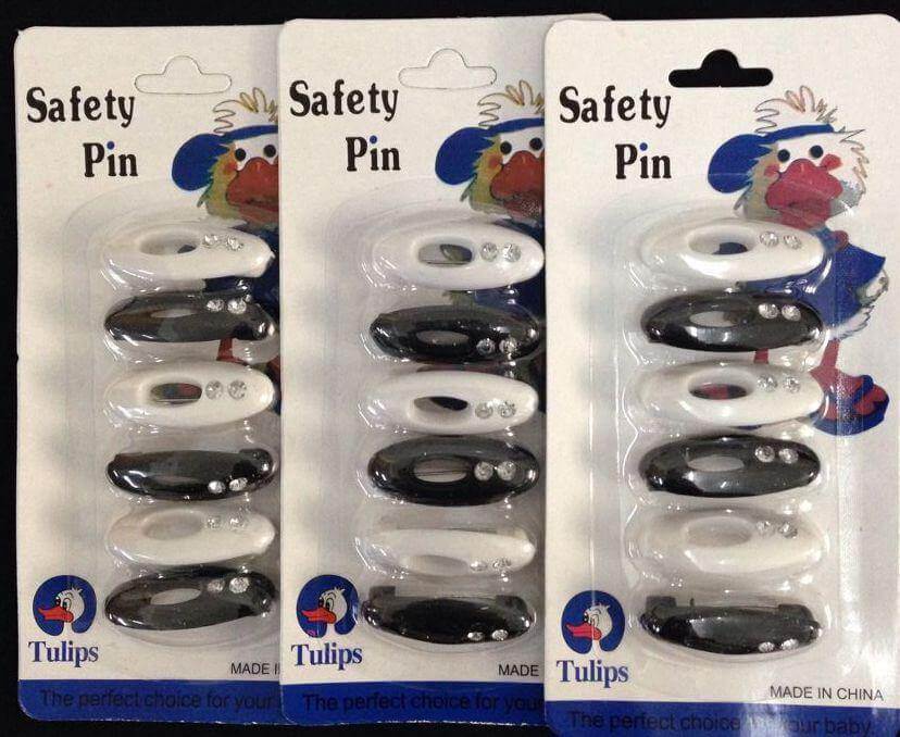 Safty Pins (6pcs) - Arabian Shopping Zone