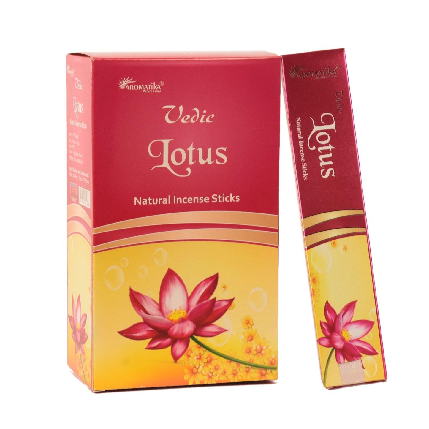 Vedic Aromatika Natural Incense Sticks 8" - 12 sticks Encens - Arabian Shopping Zone