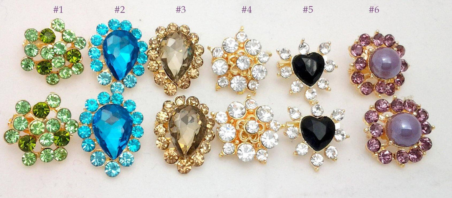 Safty Pin Rhinestones Big - Arabian Shopping Zone