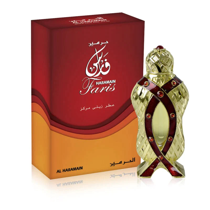 Aceite de perfume Faris de 12 ml de AL Haramain