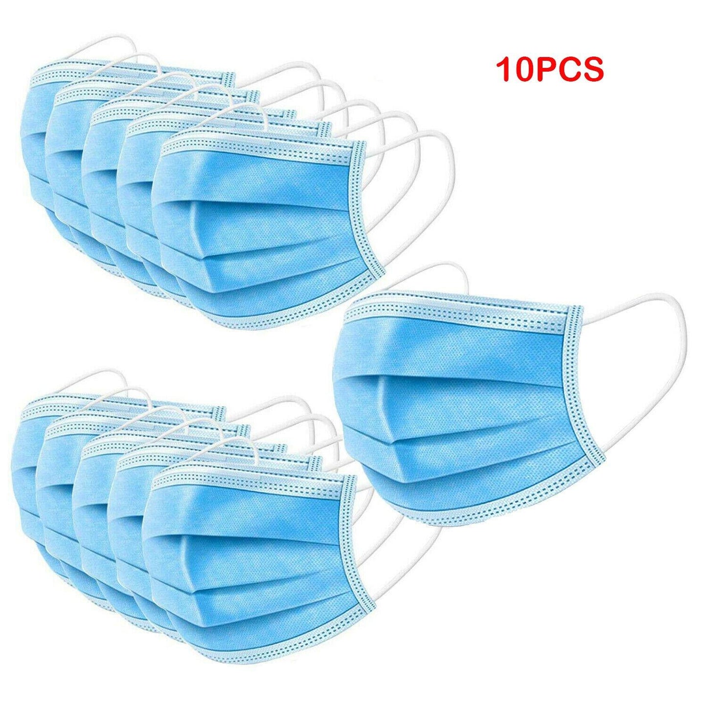 10PCS Protective Face Mouth Mask - Arabian Shopping Zone