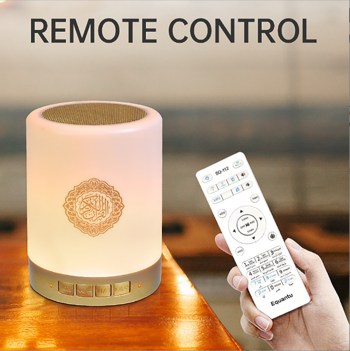 Altavoz portátil inteligente con Bluetooth y lámpara táctil para mesa o colgante