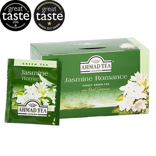 Ahmad Green Classic Tea. Jasmine Romance 20 teabags