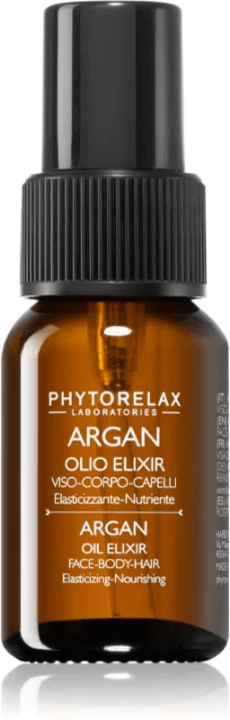 Phytorelax Laboratories Olio Di Argan Elixir Bottle for Skin and Hair Care, Contains 98% Natural Ingredients, Vegan Product