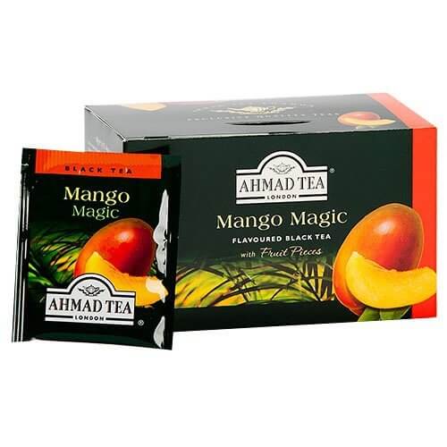 Té de Frutos Negros Ahmad Tea. Mango Mágico, 20 bolsitas