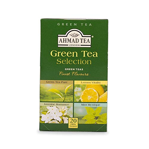AHMAD TEA GREEN TEA SELECTION - 20 teabags