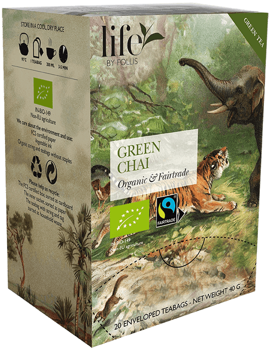 Té verde Chai Life by Follis 20 bolsitas