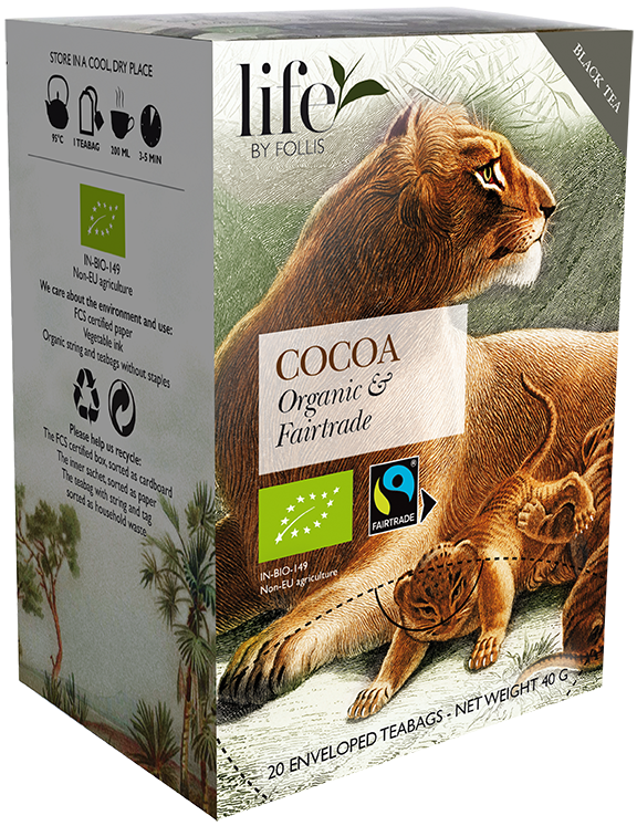 Cocoa Black tea Life by Follis 20 Teabags