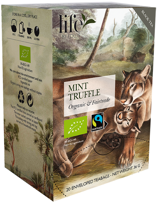 Mint truffle Black tea Life by Follis 20 Teabags