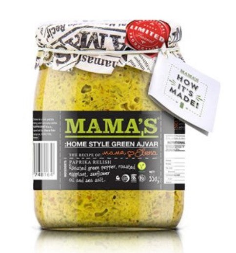 Mama's Green Ajvar 550g
