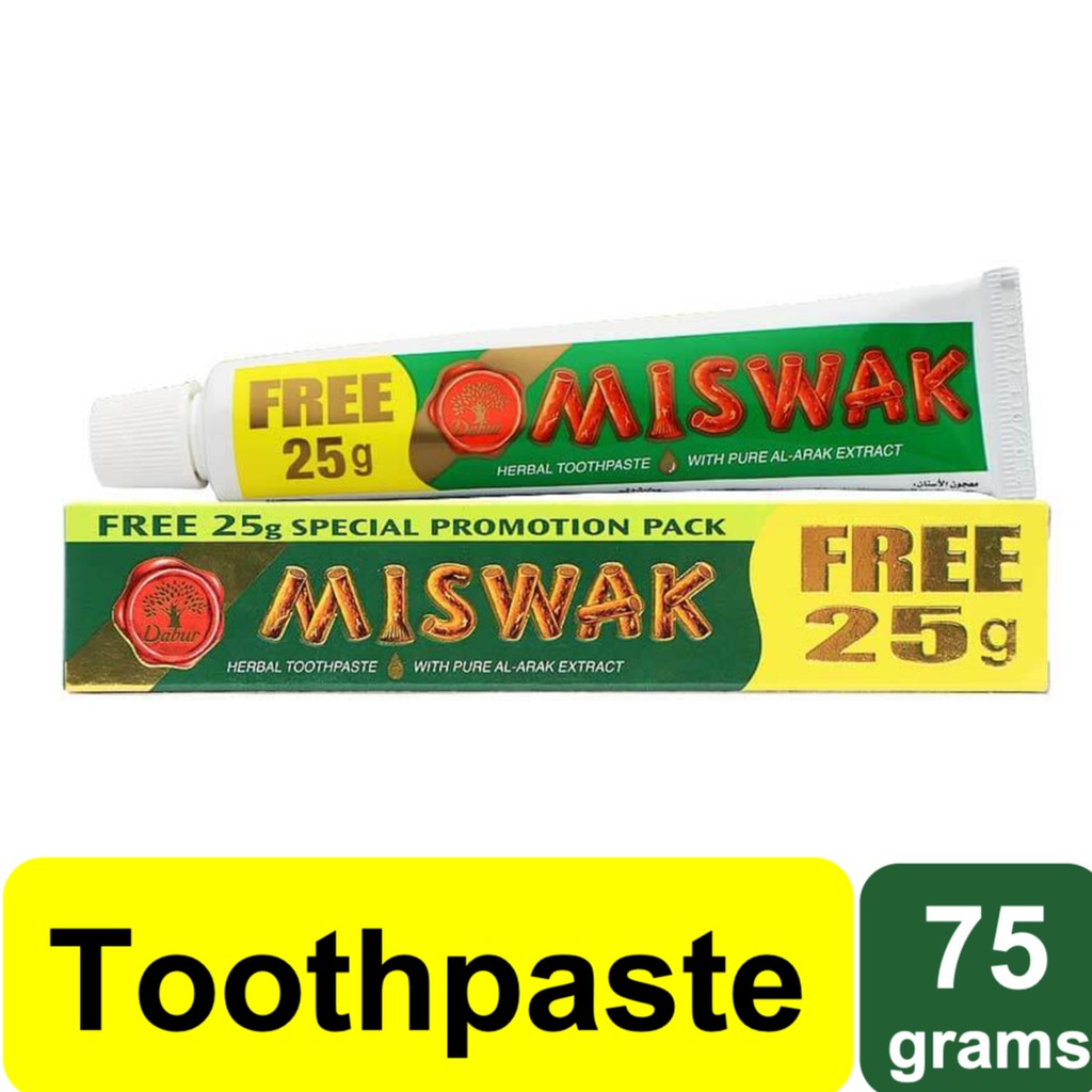 Dabur Toothpaste miswak 50+25g