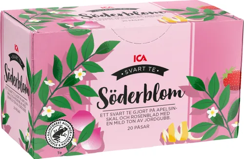 Swedish ICA South bloom 20 tea bags