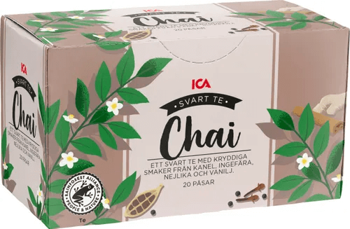 Ica Basic Tea Swedish ICA Chai Black Tea 20 tea bags – Arabian Shopping Zone