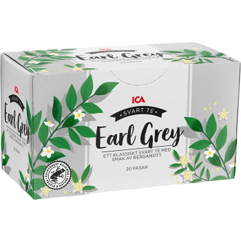 Swedish ICA Earl Grey 20 tea bags