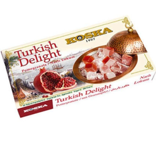 Turkish Delight Lokum Pomegranate 500g