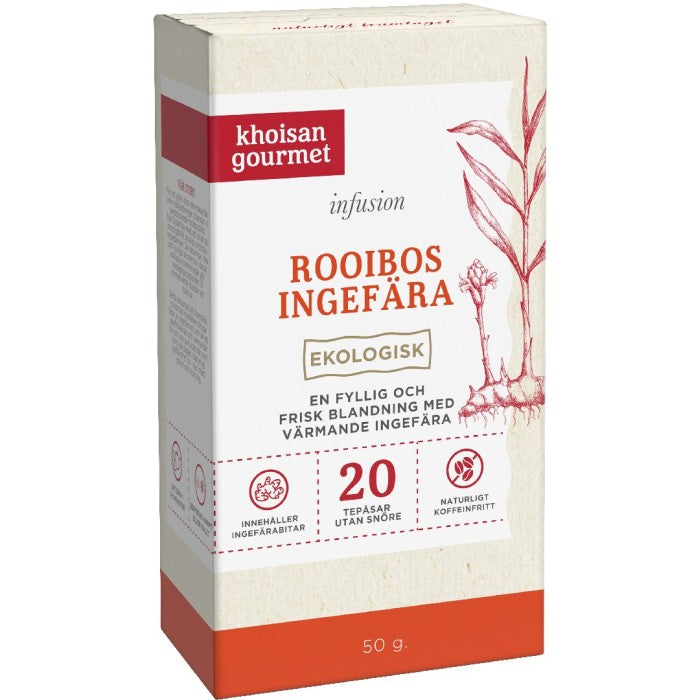 Khoisan Gourmet Rooibos Ginger Organic