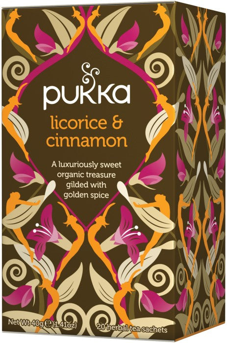 Pukka Licorice & Cinnamon 20 tea bags